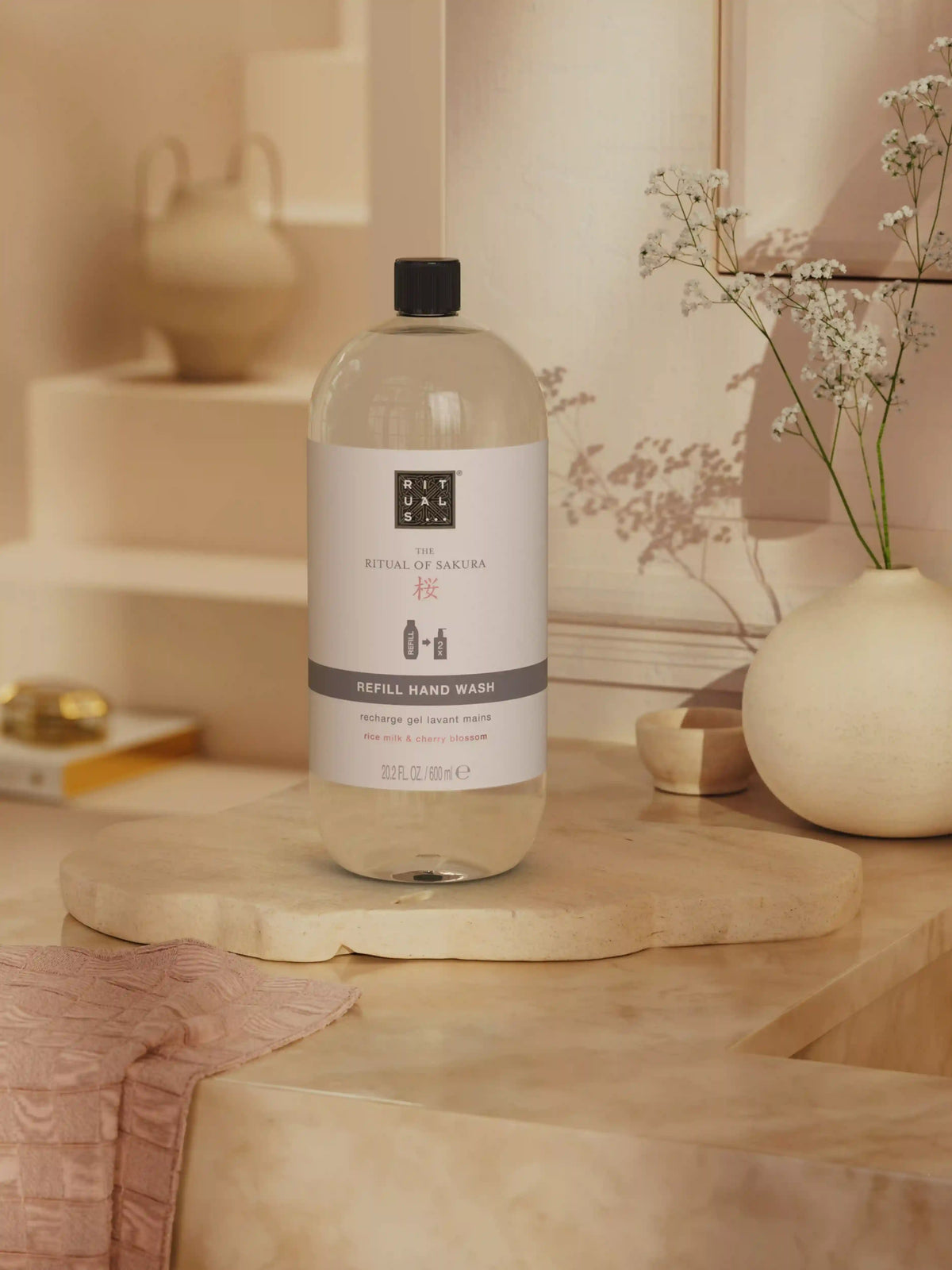The Ritual of Sakura Refill Hand Wash 600 ml