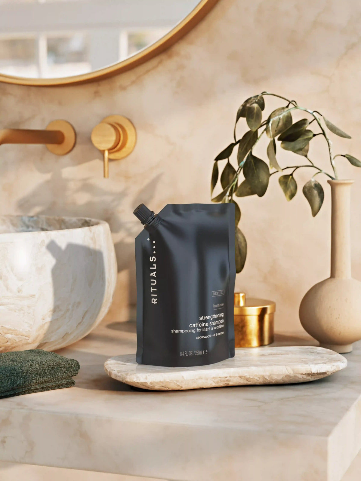 Homme Caffeine Shampoo Refill 250 ml