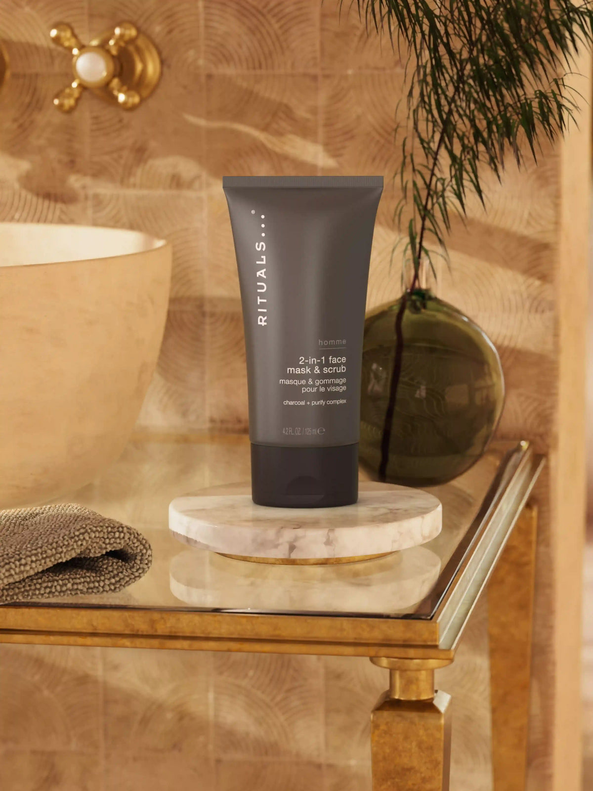 Homme Face Mask & Scrub 125 ml