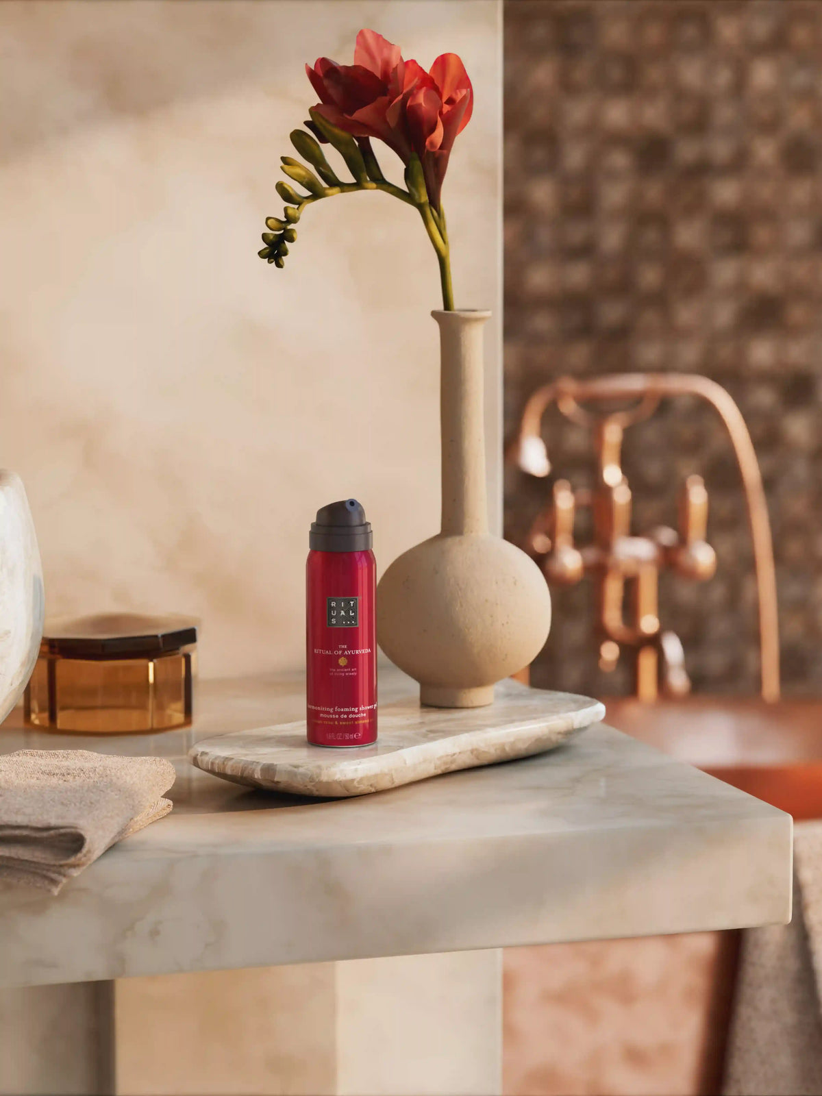 The Ritual of Ayurveda Travel - Foaming Shower Gel 50 ml
